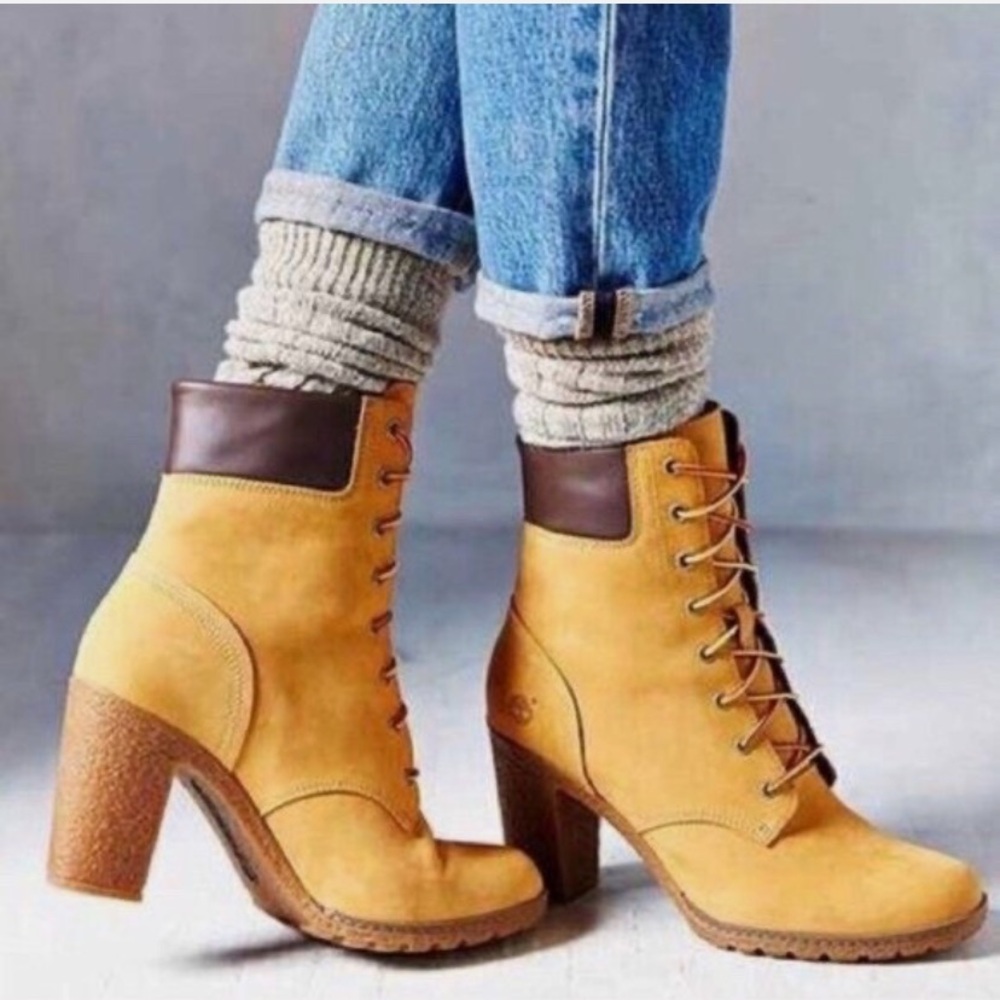 Timberland Allington Lace-Up Tan Boots size 8.5